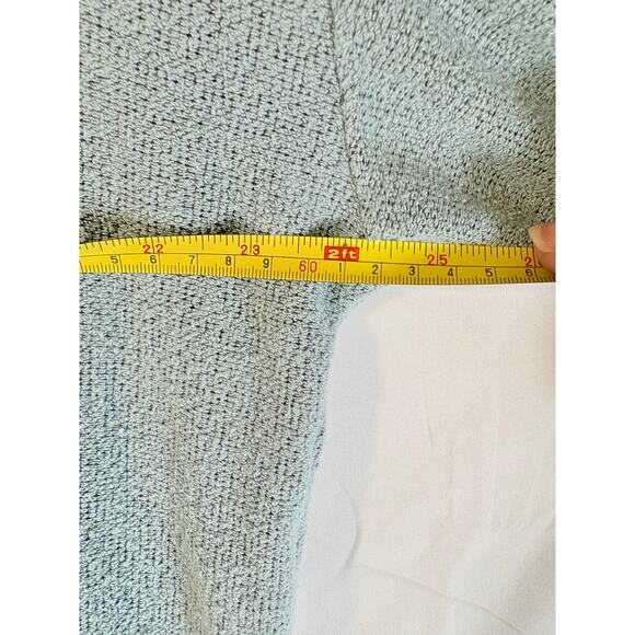 Victoria’s Secret PINK Blue Terry Soft Oversized Mock Neck Sweatshirt Size L - Picture 5 of 6